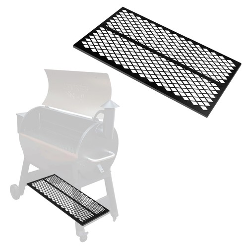Pellet grill storage shelf - storage,